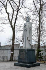 Russia, Vladivostok, April 8: a monument to Ilya Muromtsu