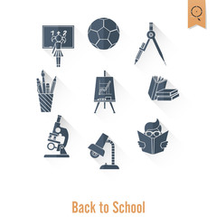 School and Education Icons