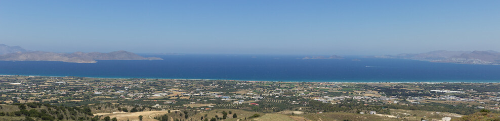 Panorama of greece island