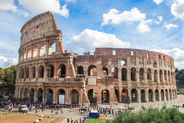 Colosseum in Rome, Italy