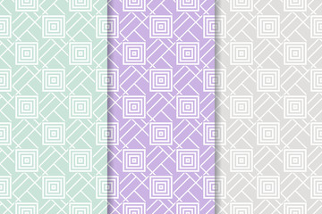 Geometric seamless pattern. Abstract background with square shape elements