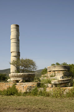 Temple d&rsquo;Hera (Pythagorion-Samos)