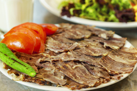 Traditional turkish food. It is also used as fast food in the form of wrapping.