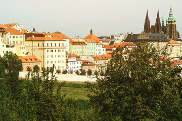 Cityscape of old town in Prague, Czech Republic