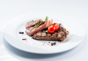 Grilled steak delicious beef meat