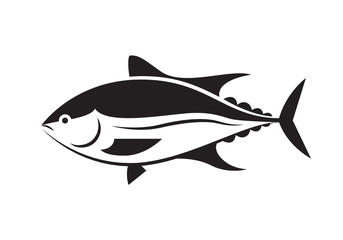 icon fishing salmon, vector