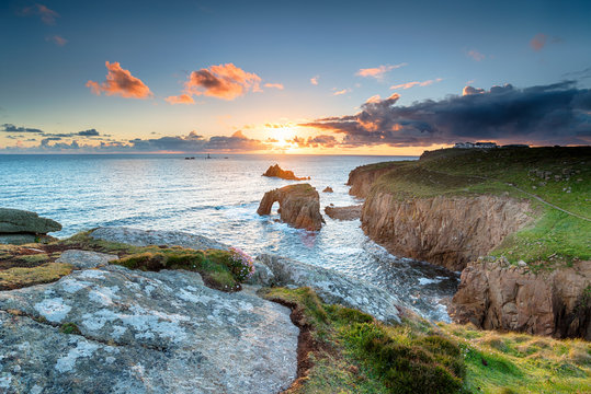 Land's End In Cornwall