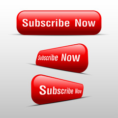 button subscribe now red