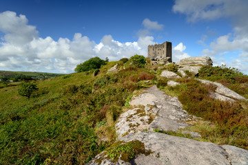 Fototapeta na wymiar Carn Brea Castle in Cornwall