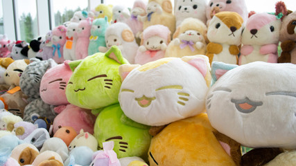 Stuffed animal toys on Sale: Cats, Squirrels, Alpaca