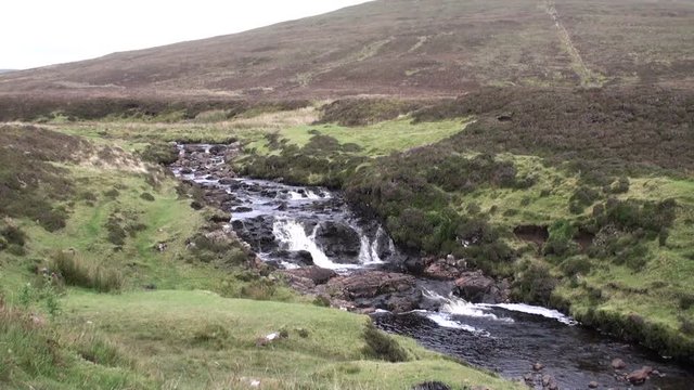 Landscape on Trotternish penisnula, Scotland