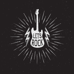 lets rock prints emblem - 154978030