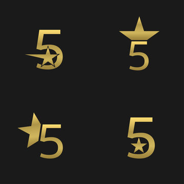Five stars label