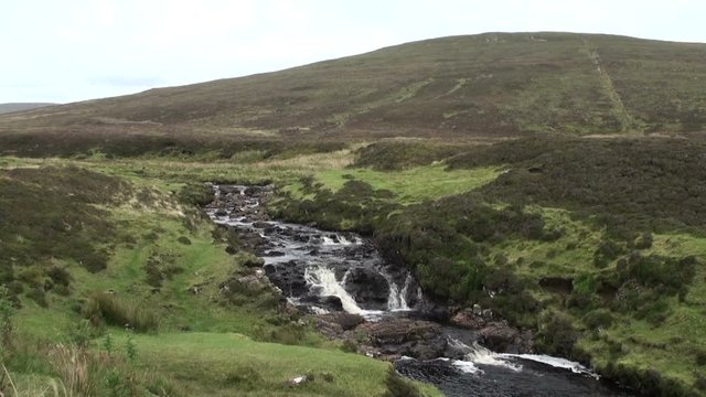 Landscape on Trotternish penisnula, Scotland