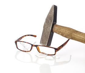 Kaputte Brille