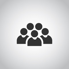 People Icon work group Team Vector