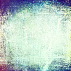 Grunge blue scratched abstract texture background.