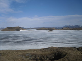 Fototapeta na wymiar Mývatn der Mückensee