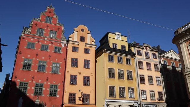 Stortorget Square, Gamla Stan Neighborhood, Stockholm, Sweden 