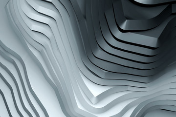 Abstract minimalist 3d design background