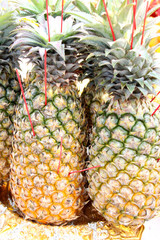 pineapple for making offerings