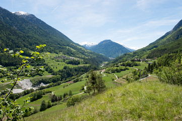 Fototapeta na wymiar Vallée de l'Entremont