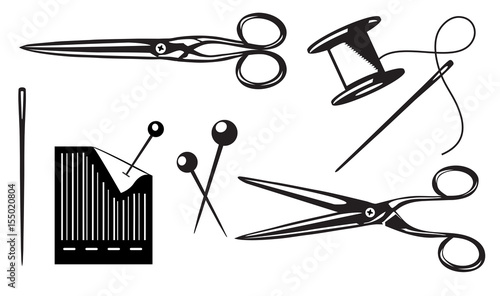 Nadel Und Schere Clipart Nadel und schere clipart 4