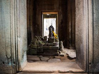 Bayon temple in Angkor Thom, Siemreap, Cambodia