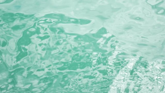 A surface of waving water footage