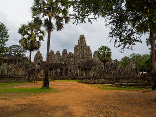 Bayon temple in Angkor Thom, Siemreap, Cambodia