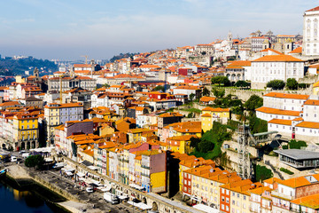 old town of Porto and river, Portugal, Europe