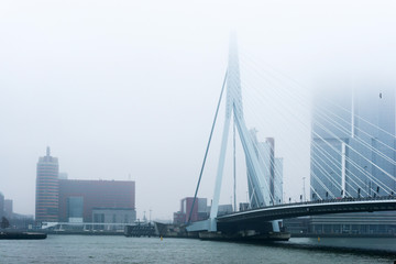 Street view of Port of Rotterdam, the nickname "Gateway to Europe", and, conversely; "Gateway to the World" in Europe