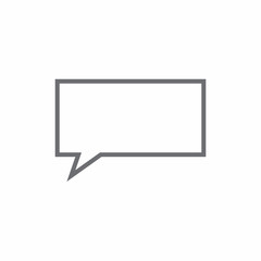Naklejka premium speech bubble icon