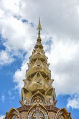 Fototapeta premium Golden Stupa,Wat In Thailand