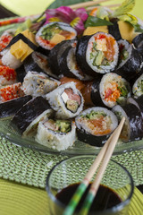 Japanese sushi 