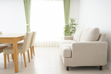 Simple room with nobody