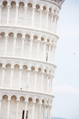 Naklejka premium Leaning Tower of Pisa, Italy