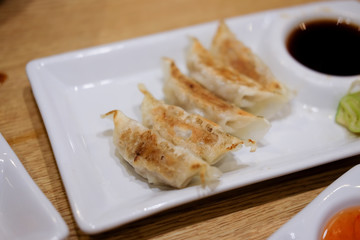 Chinese food Fried dumplings