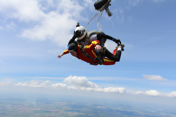 Fototapeta premium Tandem jump