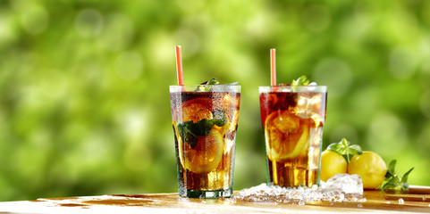 ice tea and summer time 