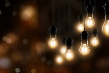 lamp and free space for your decoration 