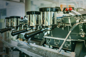 coffee machine in coffee shop