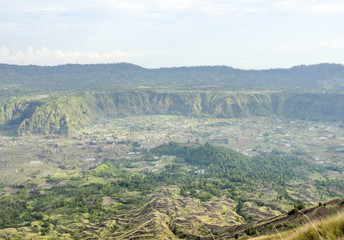 Mount Batur in Indonesia