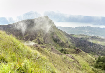 Mount Batur in Indonesia