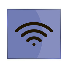 Vector icon wi -fi