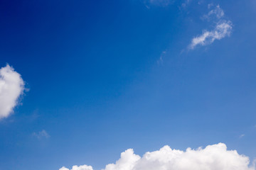Clear blue sky