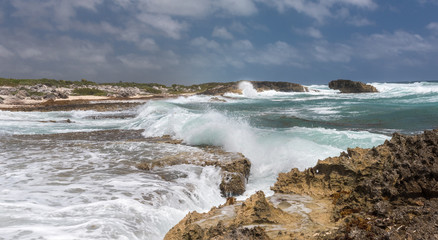 High surf in Cozumen