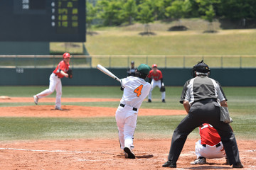 高校野球の試合