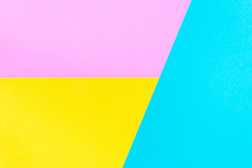 Abstract three tone color background with paper texture, modern background style