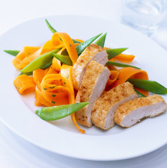 Chicken with vegetables